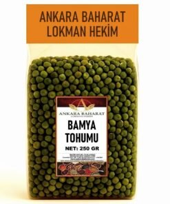 Bamya Tohumu - 250 Gram - Yerli Katkısız Temiz Elenmiş Doğal