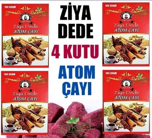 Ziya Dede Atom Çayı 4 Kutu