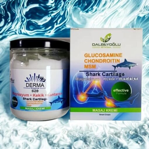 Glukozamin MSM Akıllı Krem - Dalbeyoğlu Bitkisel - Masaj Kremi - Magnezyum - Kekik - Kantaron - Derma Size