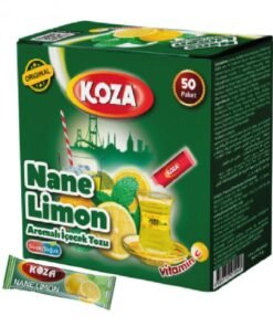 Koza Nane Limon Aromalı Tek İçimlik Toz İçecek - 50 Adet - Ankara