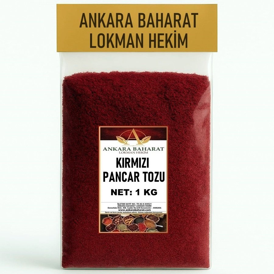 Kırmızı Pancar Tozu - 1 KG