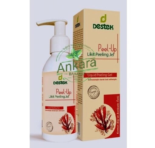 Likit Peeling Jel 150 ml - DESTEK - Kırmızı Yosun Özlü