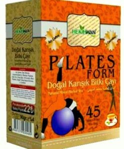 Hekimhan Plates Form Çayı - Pilates Doğal Karışık Bitki Süzen Poşet Çay 45 Adet