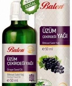Üzüm Çekirdeği Yağı - 50 Ml - BALEN - Soğuk Pres