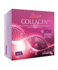 Kolajen Tip 1 2 3 - Balen - Kakaolu Collagen Lornitin Hyaluronik Asit ve C Vitamini - 30 Şase