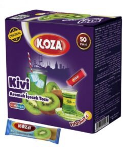 Koza Kivi Aromalı Tek İçimlik Toz İçecek – 50 Adet