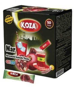 Koza Nar Aromalı Tek İçimlik Toz İçecek – 50 Adet