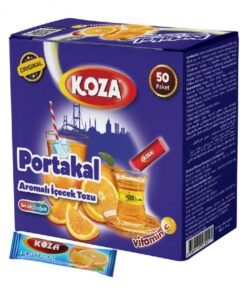 Koza Portakal Aromalı Tek İçimlik Toz İçecek – 50 Adet