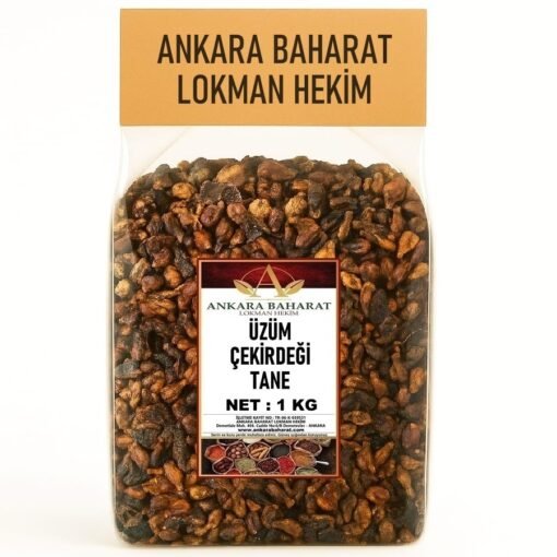 Tane Siyah Üzüm Çekirdeği - 1 KG