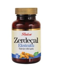 Zerdeçal Ekstraktı Kapsülü - Balen - 60 Kapsül