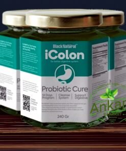 icolon - Probiotic Cure - 240 Gram - Black Natural - Icolon Macun