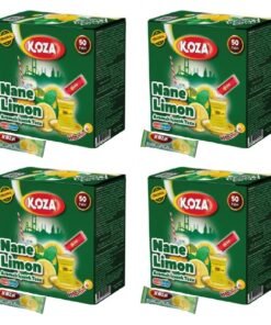 4 Adet Koza Nane Limon Aromalı Tek İçimlik Toz İçecek – 200 Adet