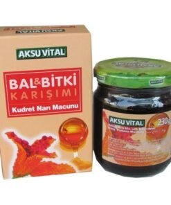 Kudret Narı Macunu - Aksu Vital - Bal Bitki Karışımı - 230 Gram