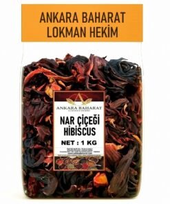 Hibisküs - 1 KG - Nar Çiçeği Çayı - Bamya Çiçeği - Mekke Gülü Bitkisi - Hibiscus