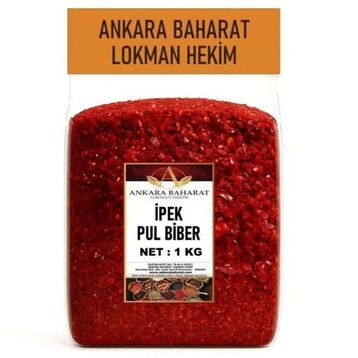 İpek Pul Biber Özel - 1 KG - Normal Acı Pulbiber