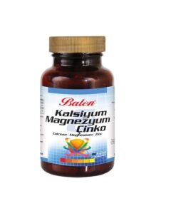 Kalsiyum - Magnezyum - Çinko Kapsülü - Balen - 90 Kapsül