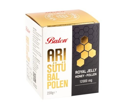Arı Sütü - Bal - Polen Karışımı - Balen - 230 Gram - 12000 Mg - Süper Doz