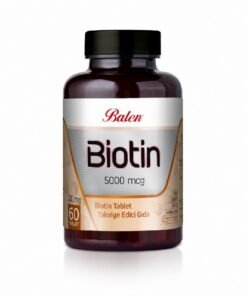 Biotin Tablet - Balen - 300 mg*60 Tablet Kapsül