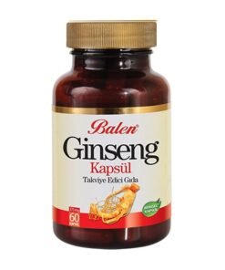 Ginseng Kapsül - Balen - 375 mg - 60 Adet