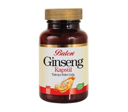 Ginseng Kapsül - Balen - 375 mg - 60 Adet