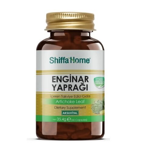 Enginar Yaprağı Kapsülü - Shiffa Home - 60 Kapsül - Aksu Vital