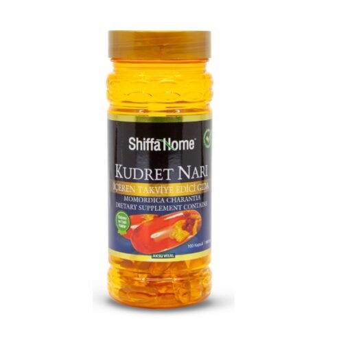 Kudret Narı Zeytinyağlı Softjel Kapsülü - Shiffa Home - 100 Kapsül - Aksu Vital