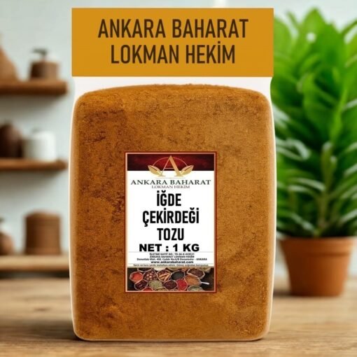 iğde Çekirdeği Tozu - 1 KG - Doğal iğde Çekirdek Unu