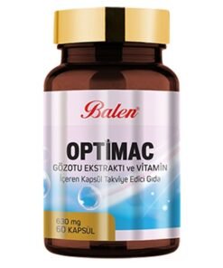 Optimac Gözotu Ekstraktı ve Vitamin içeren Kapsül - Balen - 60 Adet