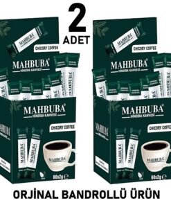 2 Paket - Mahbuba Hindiba Detox Kahvesi – 120 Adet Kullanımlık – 240 Gram – Chicory Coffee