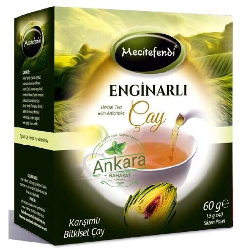 Enginarlı Süzen Poşet Çay - 40 Adet - Mecitefendi - Enginar Çayı