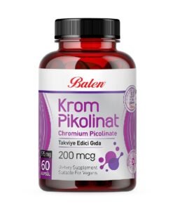 Krom Pikolinat Kapsülü - Balen - 60 Kapsül