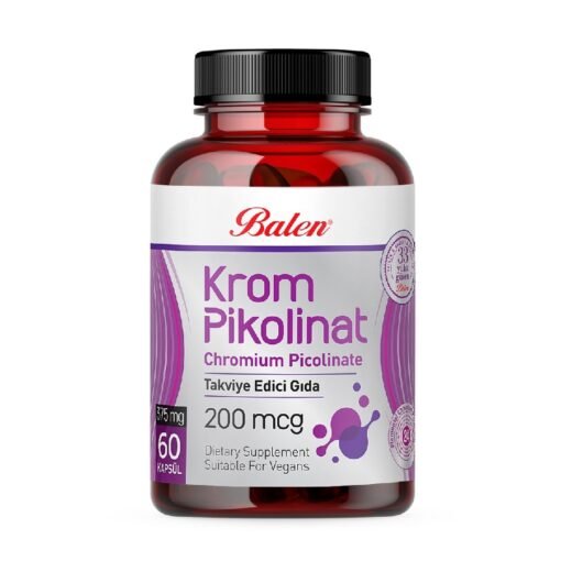 Krom Pikolinat Kapsülü - Balen - 60 Kapsül