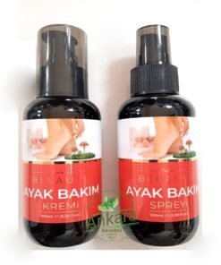 Ayak Bakım Kremi ve Ayak Bakım Spreyi - Beeauty - Balen - İkili Set 100 ML x 2 Adet