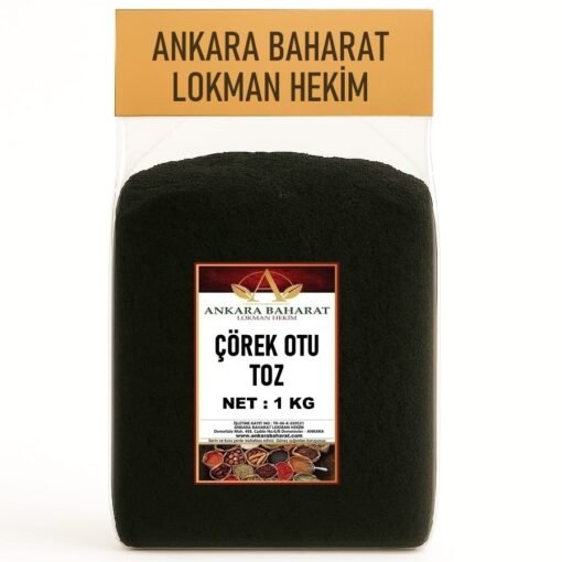 Çörek Otu Tozu - 1 KG - Katkısız Taze Doğal Çörekotu Toz