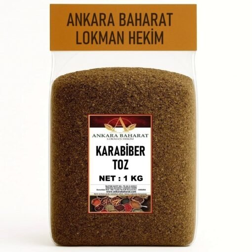 Karabiber Toz – 1 KG – Kara Biber