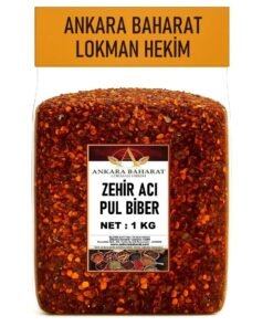 Zehir Acı Pul Biber - 1 KG - Çok Acı Katkısız Saf Doğal Pulbiber