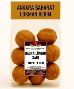 Basra Limonu Sarı - 1 KG - Kurutulmuş Misket Limon