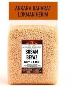 Beyaz Susam - 1 KG - Kavrulmamış Çiğ