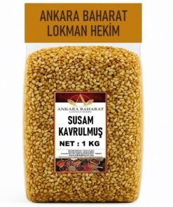 Susam - 1 KG - Kavrulmuş Sarı Simitlik Susam