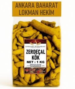 Zerdeçal Kök Çayı - 1 KG - Kurutulmuş