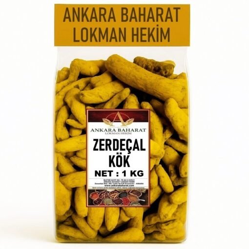 Zerdeçal Kök Çayı - 1 KG - Kurutulmuş
