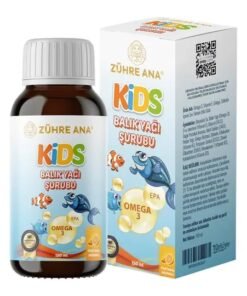 Zühre Ana Kids Omega 3 Portakallı Balık Yağı Şurubu - 150 ML