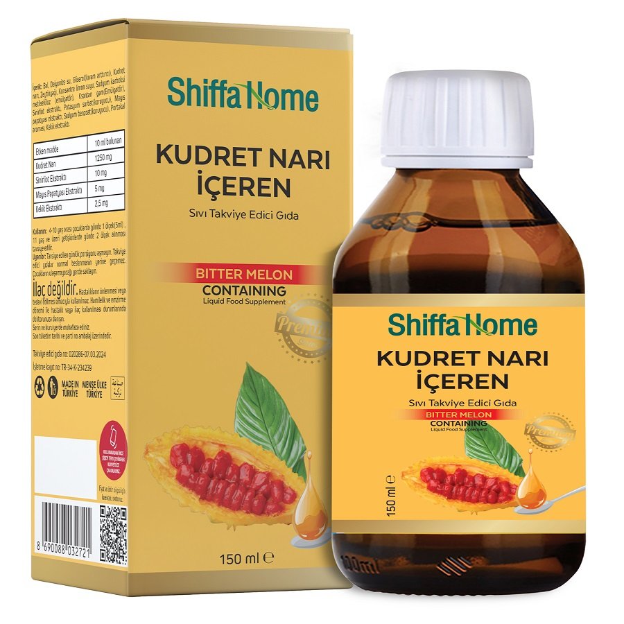 Kudret Narı İçeren Şurup - 150 ML - Shiffa Home - Aksu Vital