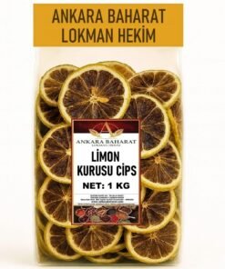 Limon Kurusu - 1 KG - Saf Katkısız Kurutulmuş Limon Cipsi