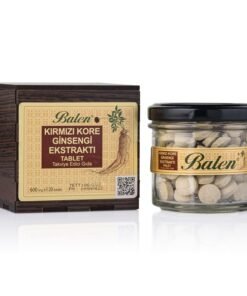 Kırmızı Kore Ginsengi Ekstraktı Tablet - Balen - 600 Mg 120 Adet