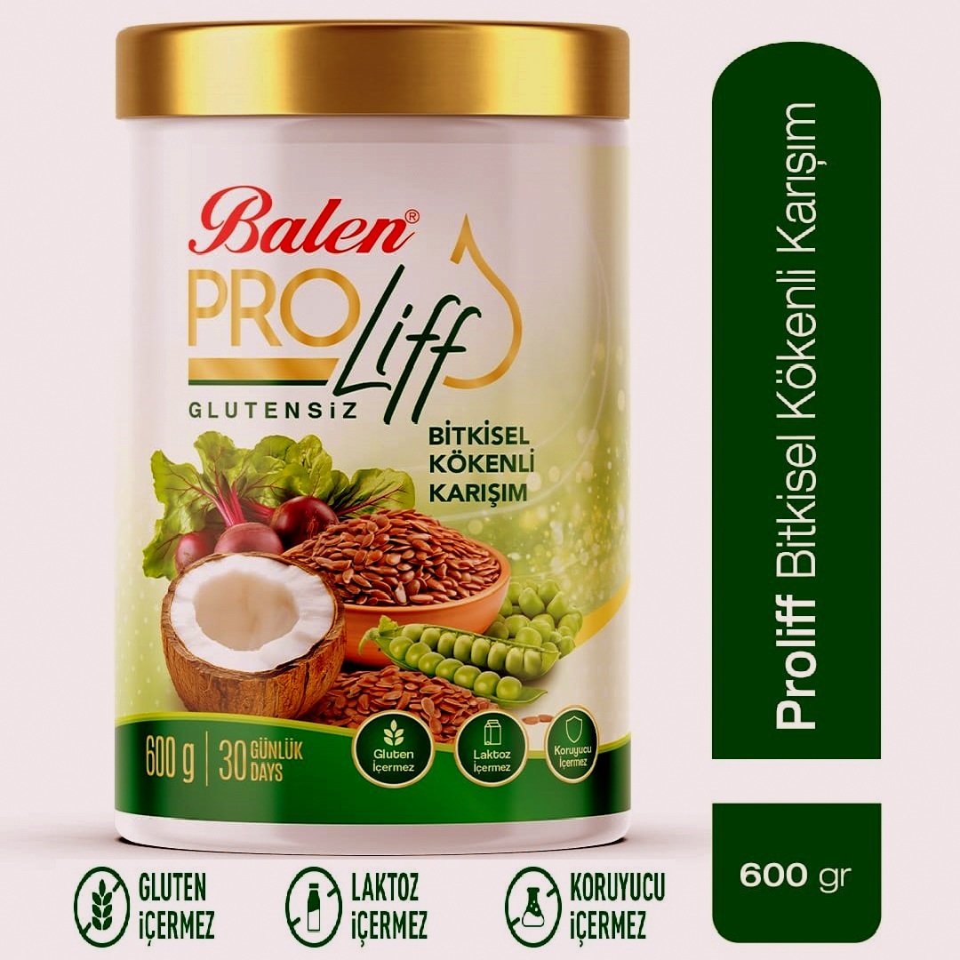 Pro Liff Glutensiz Bitkisel Kökenli Karışım - Balen - 600 Gram