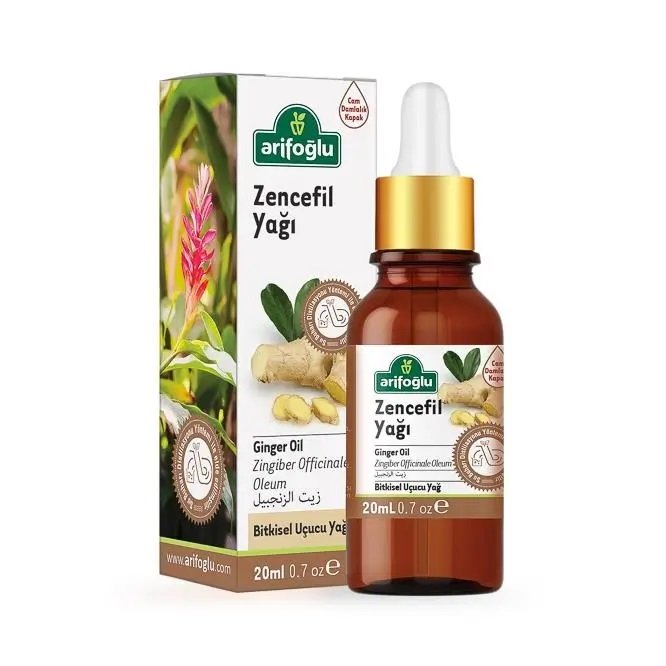 Zencefil Yağı - 20 ML - Arifoğlu - Ginger Oil